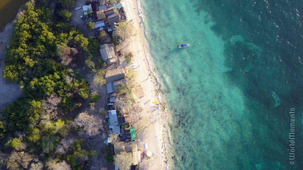 cartagena playa blanca baru drone