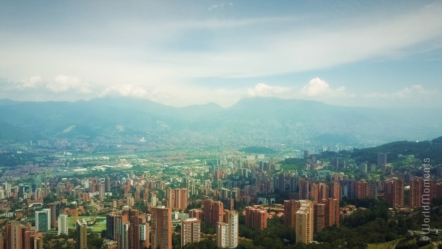 medellin el poblado vista panoramica