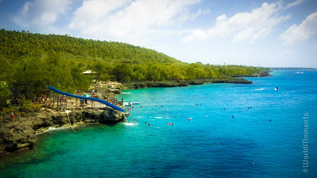 san andres west view drone