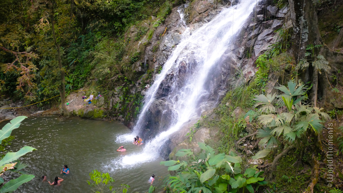 Santa Marta - Minca, Cascada Marinka