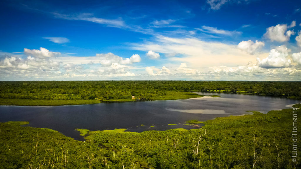 Laguna Negra in San Jose del Guaviare landscape