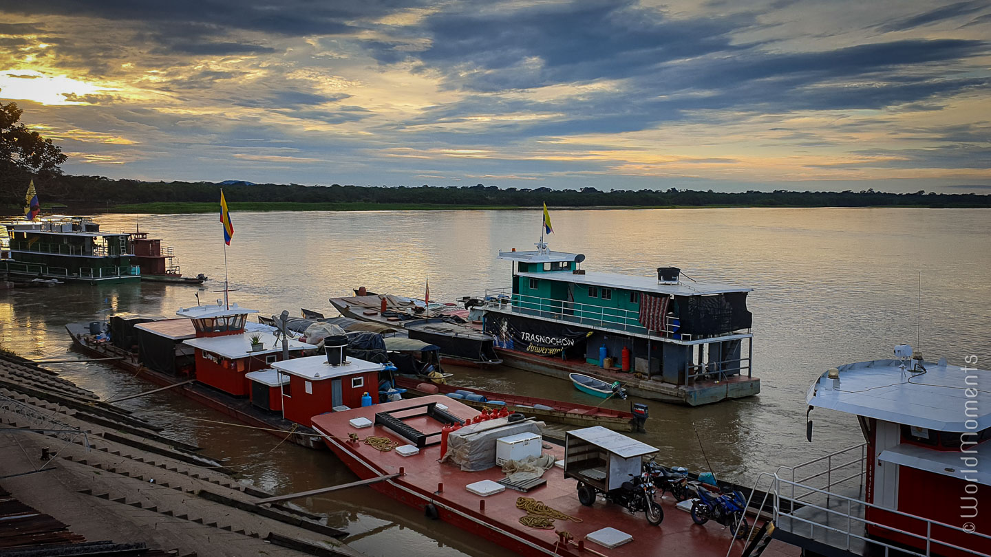 San Jose del Guaviare river view