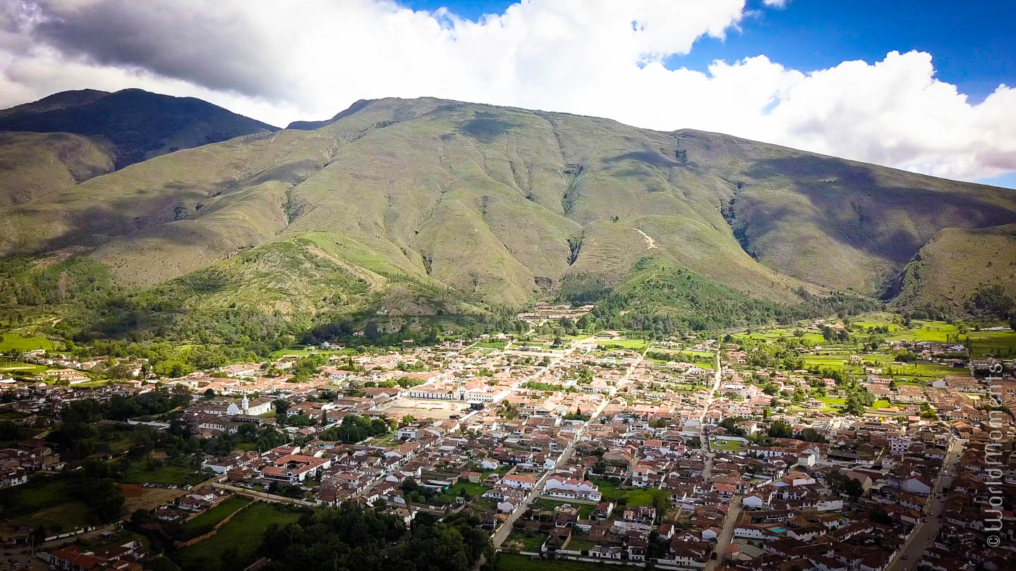 Villa de Leyva toma con dron